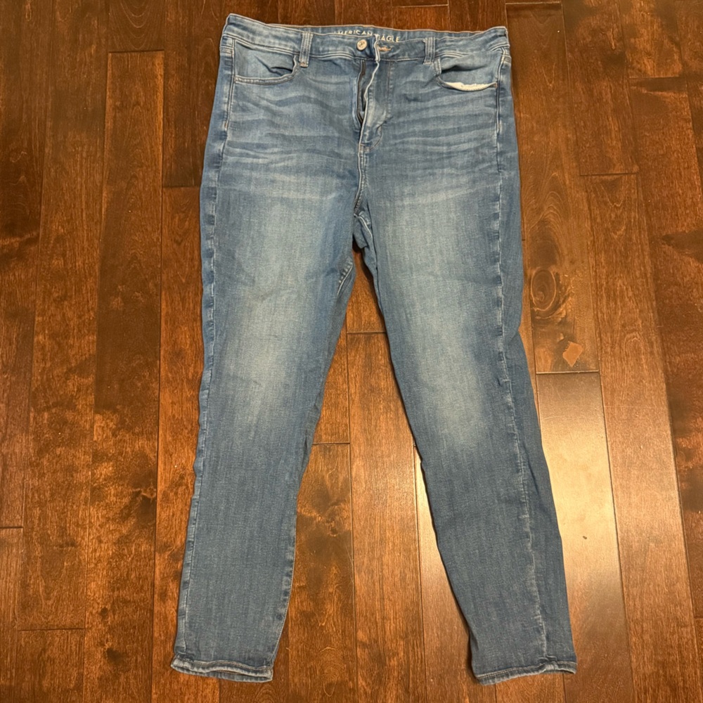 American Eagle Outfitters Women's Blue Jeggings